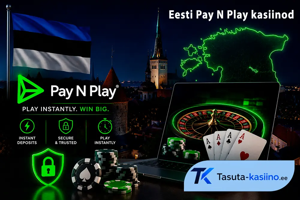 kuidas töötab pay n play kasiino eestis