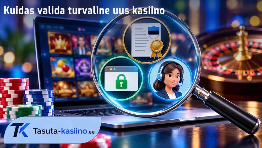 Mille järgi valida välja turvaline uus kasiino